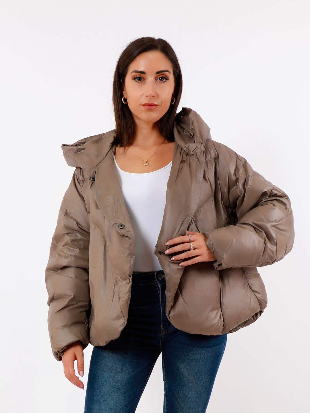 Oversize Hooded Jacket