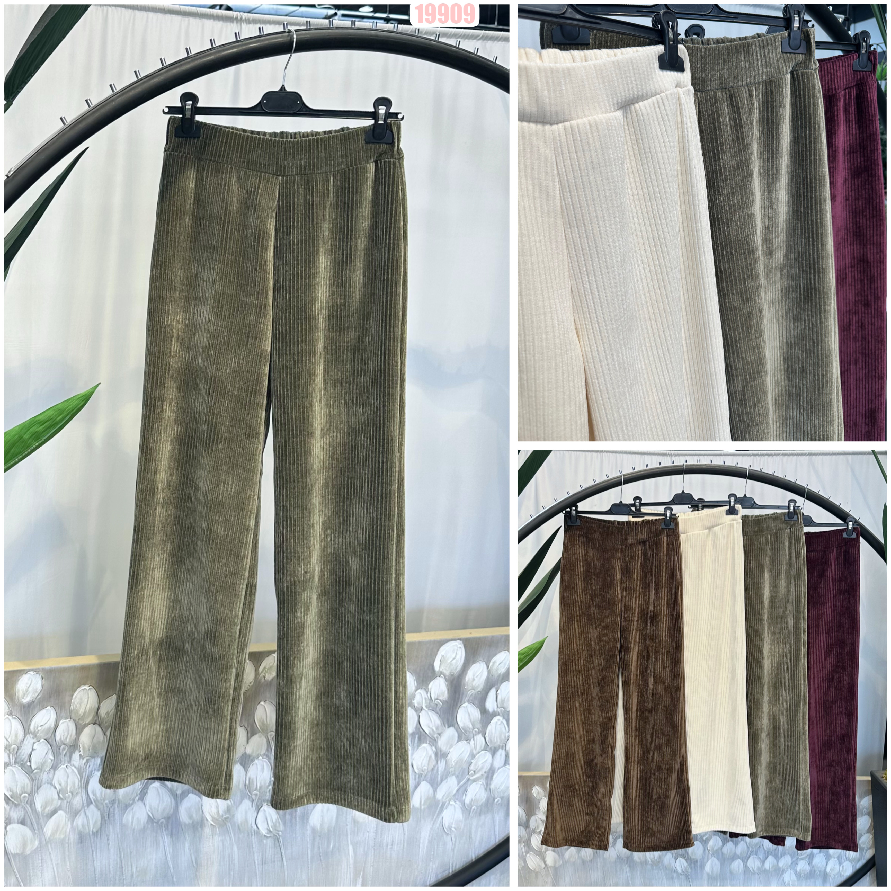 Straight Corduroy Trousers