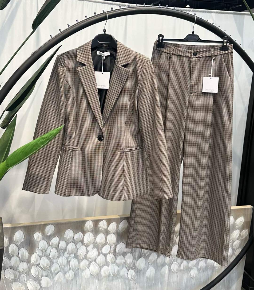 Tailored Hip-Length Blazer