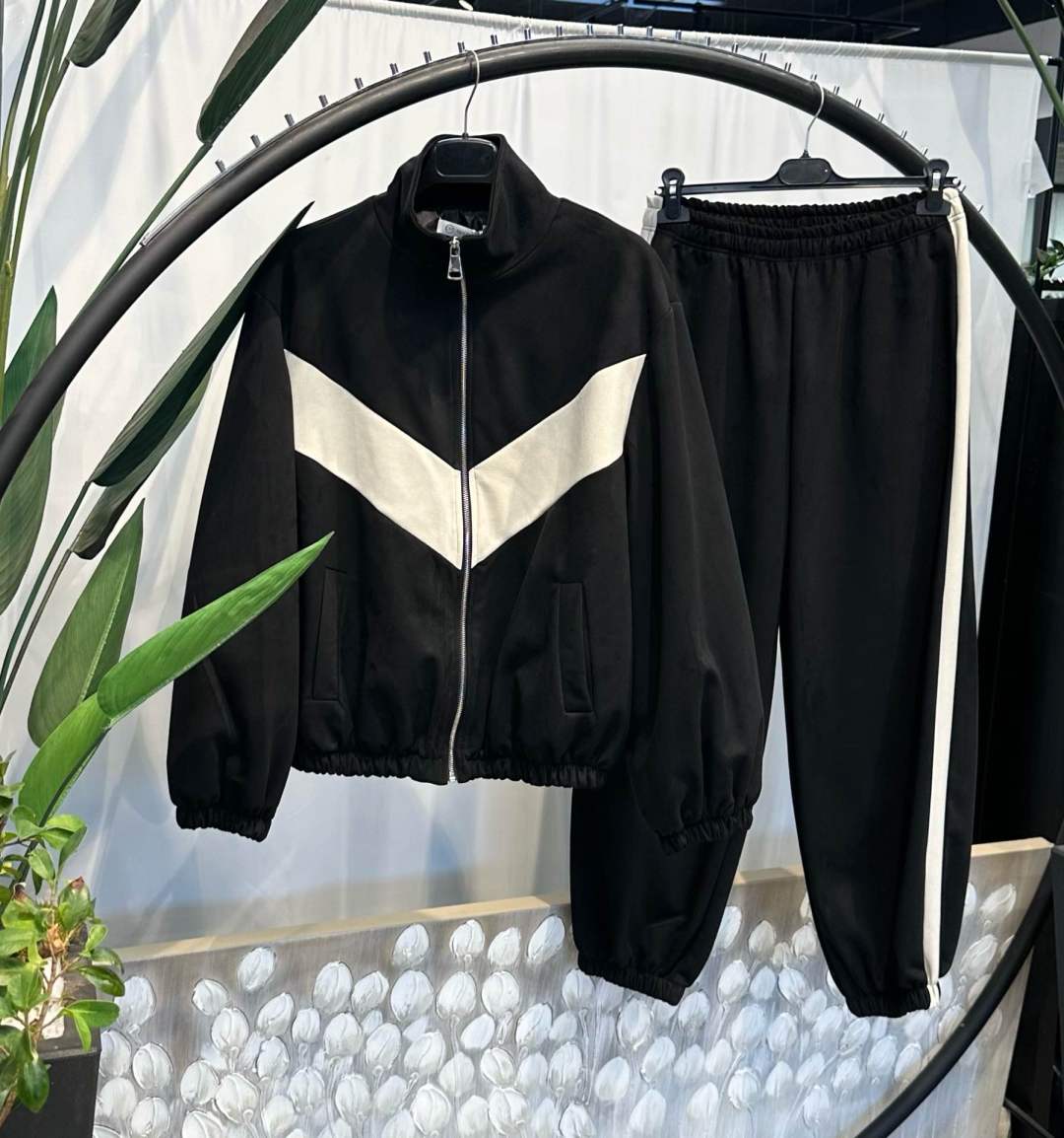 Bomber Jacket with Mock Neck