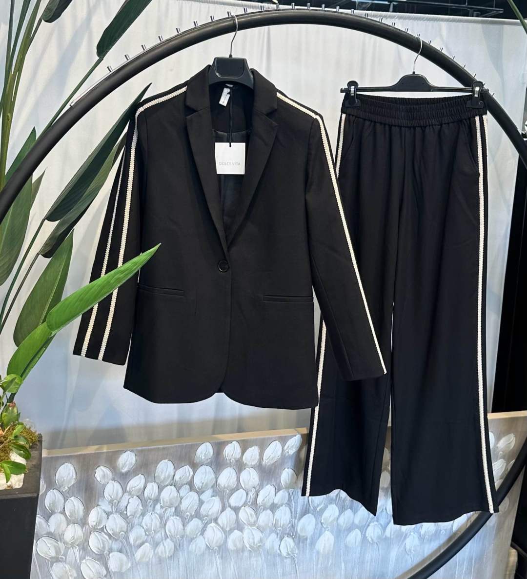 Tailored Hip-Length Jacket