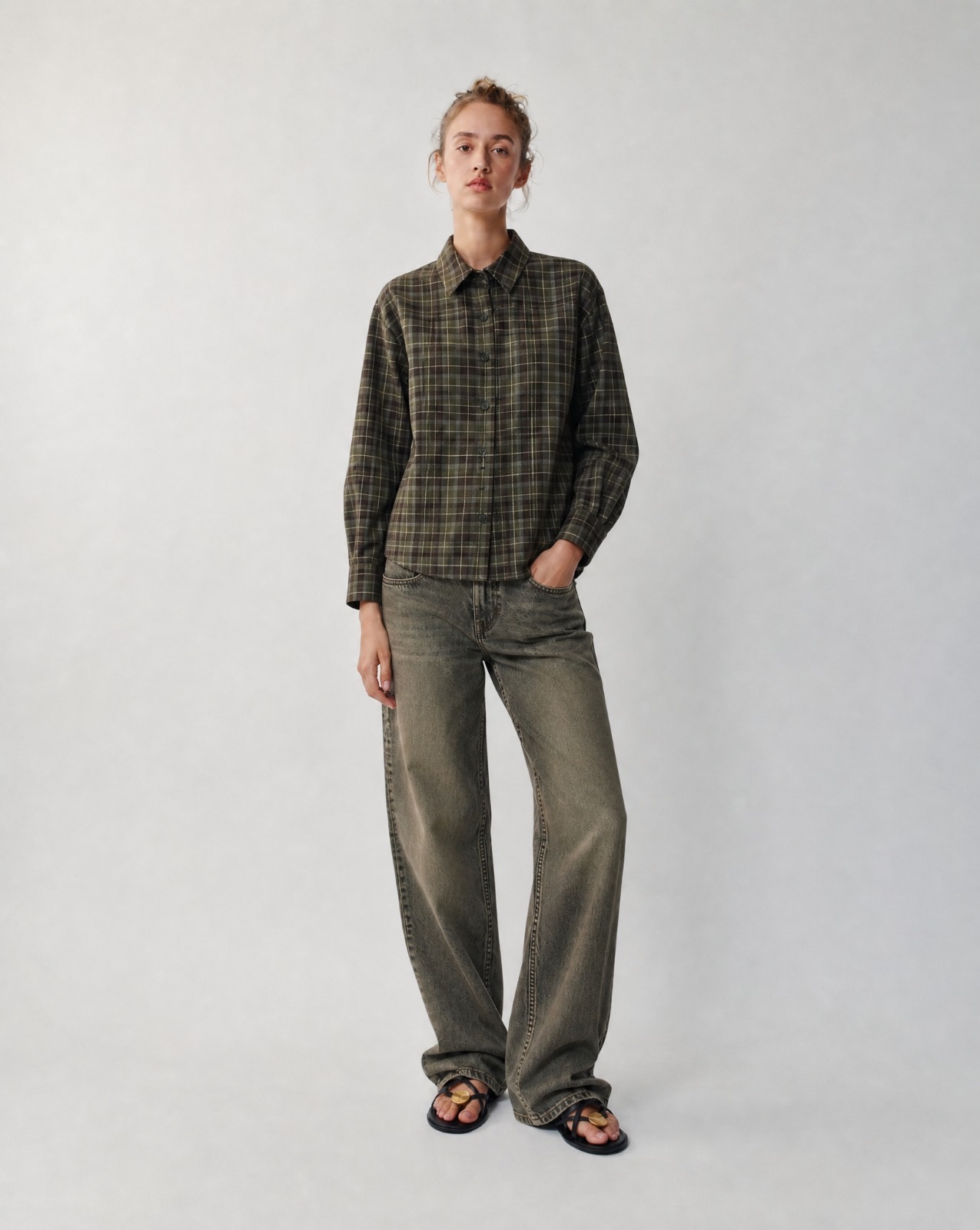 Relaxed Checked Shirt