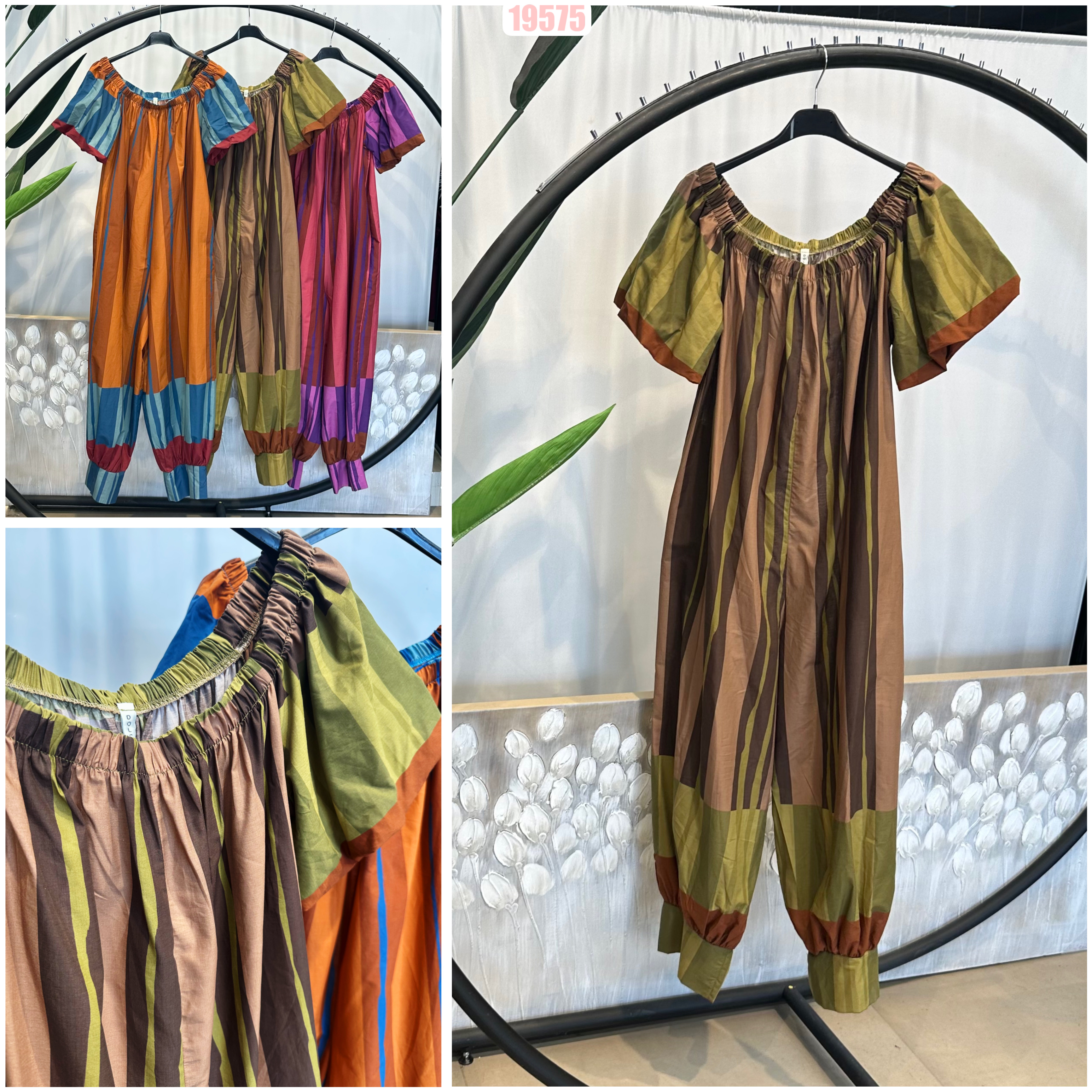 Relaxed Ankle-Length Jumpsuit
