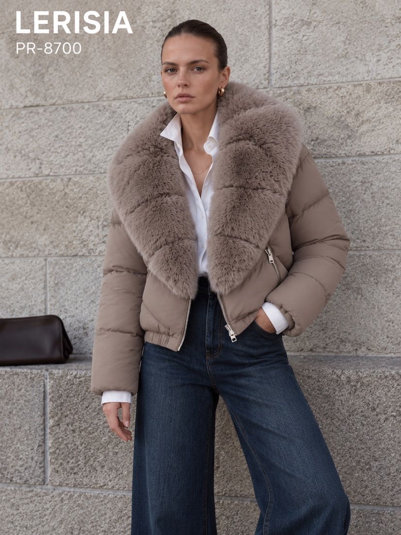 Short Jacket with Fur