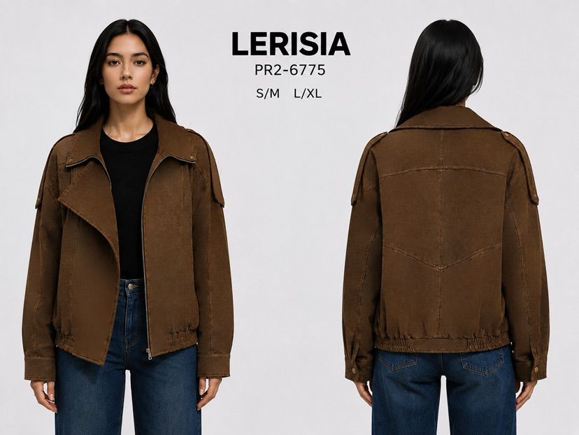 Cropped Collar Jacket