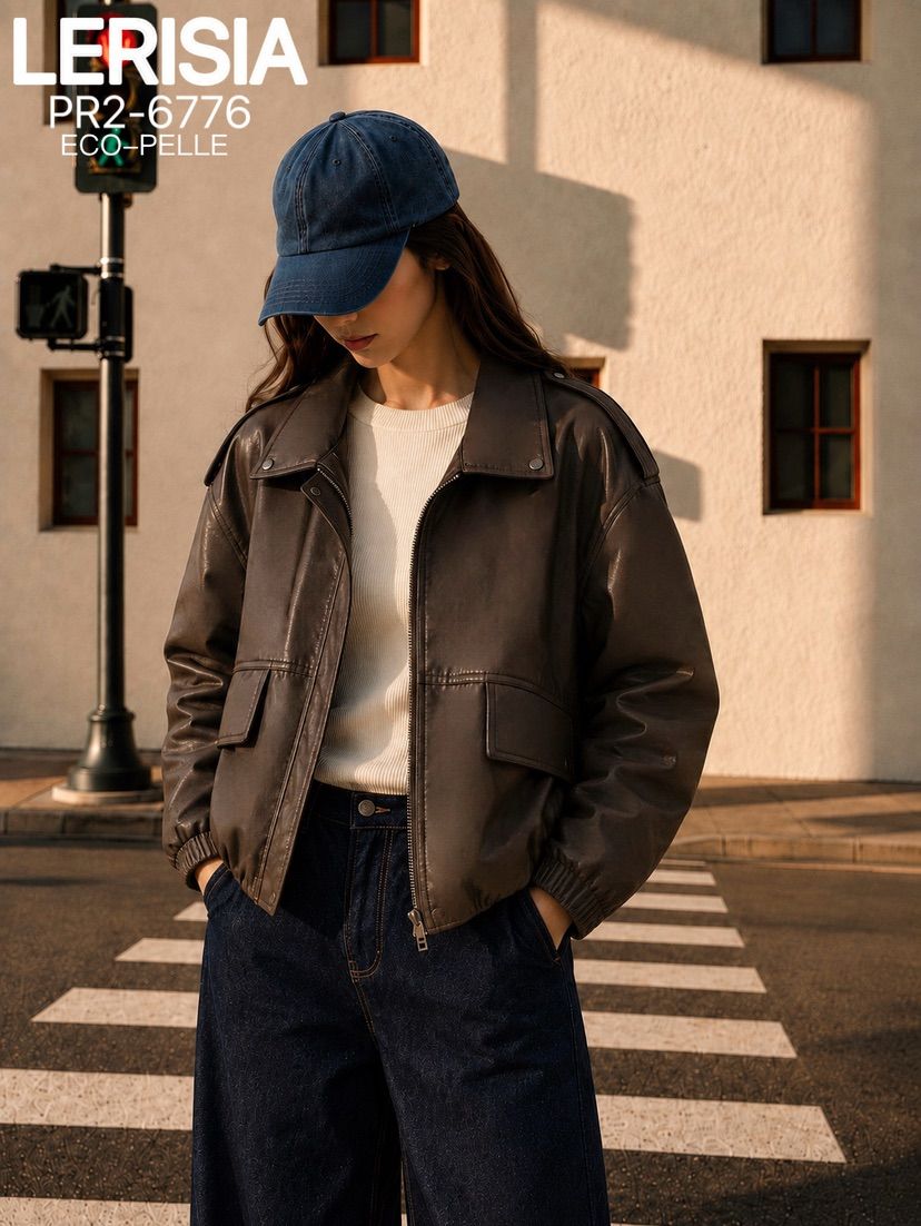 Oversized Collar Jacket