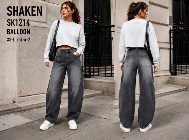 Wide Leg Jeans
