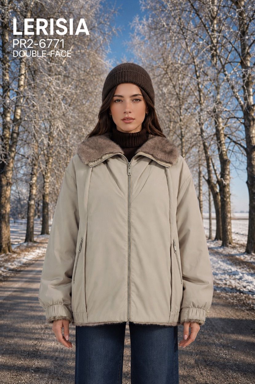 Oversize Collar Jacket