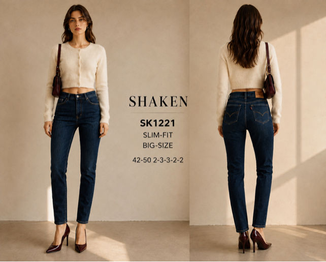 Slim-Fit Anklet Trousers
