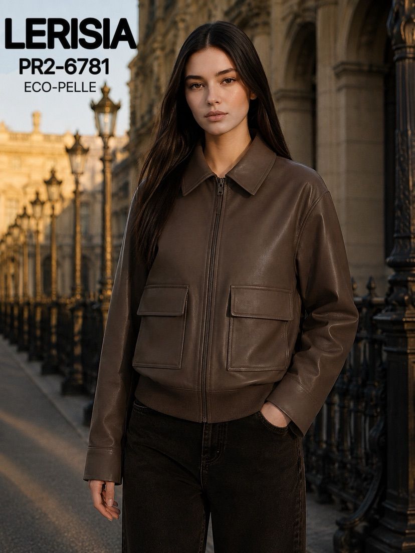 Collared Bomber Jacket