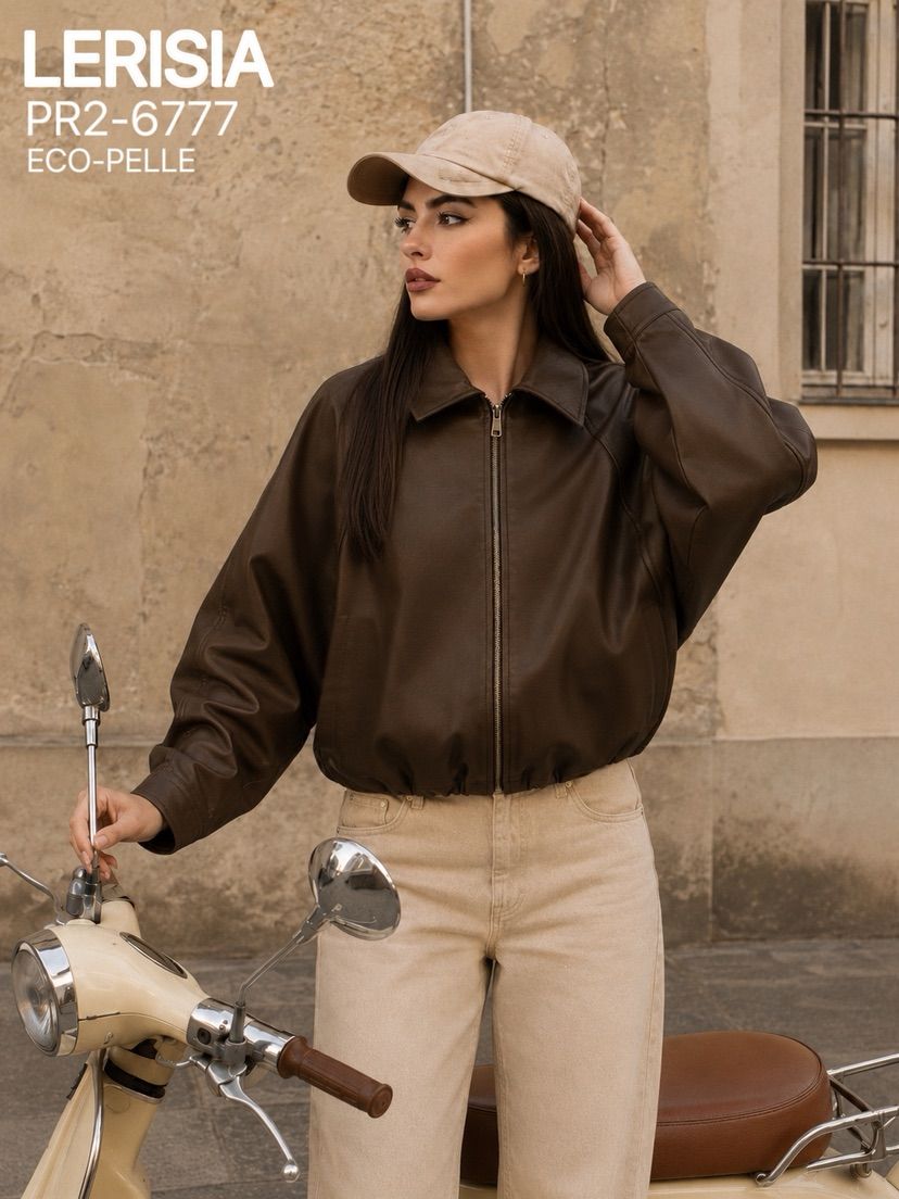 Oversized Jacket with Collar