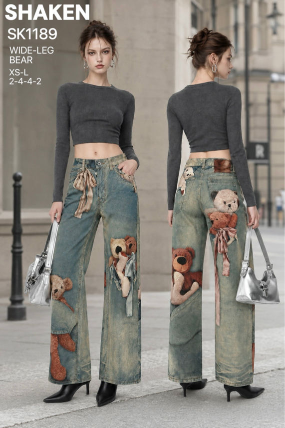 Wide Leg Jeans