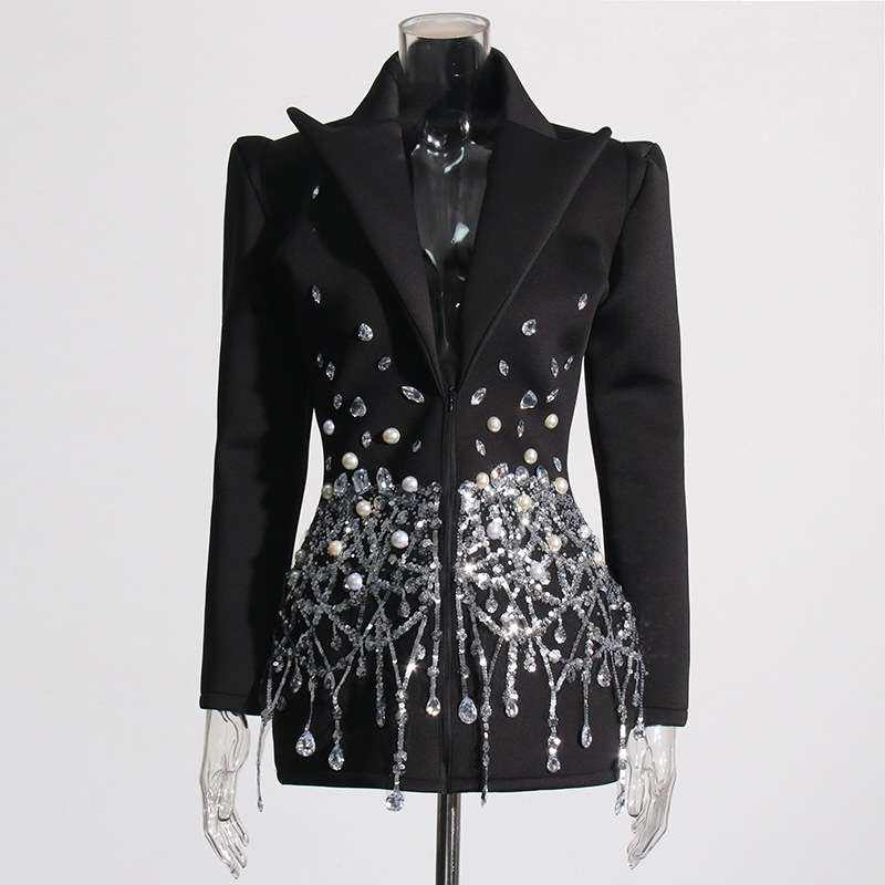 Fitted Longline Blazer