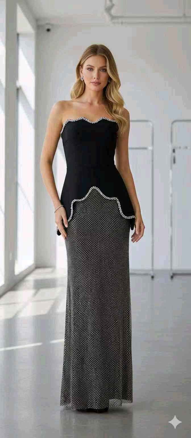 Mermaid Corset Maxi Dress