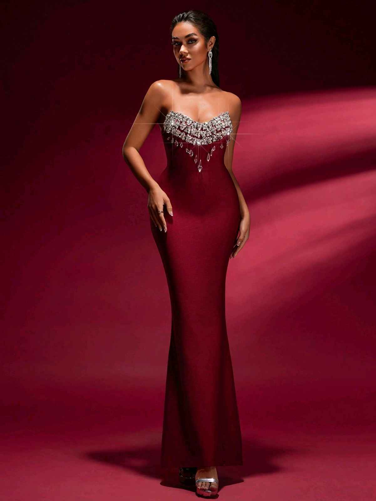 Sequin Mermaid Maxi Dress