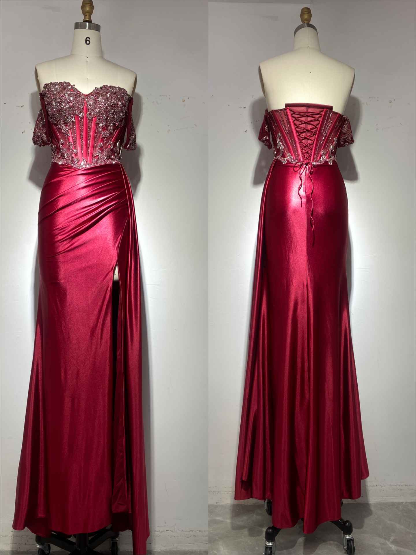 Mermaid Corset Maxi Dress