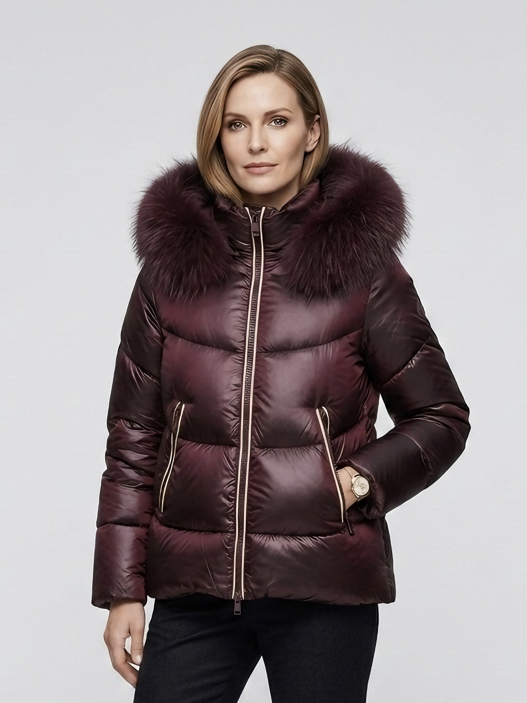 Short Hooded Jacket