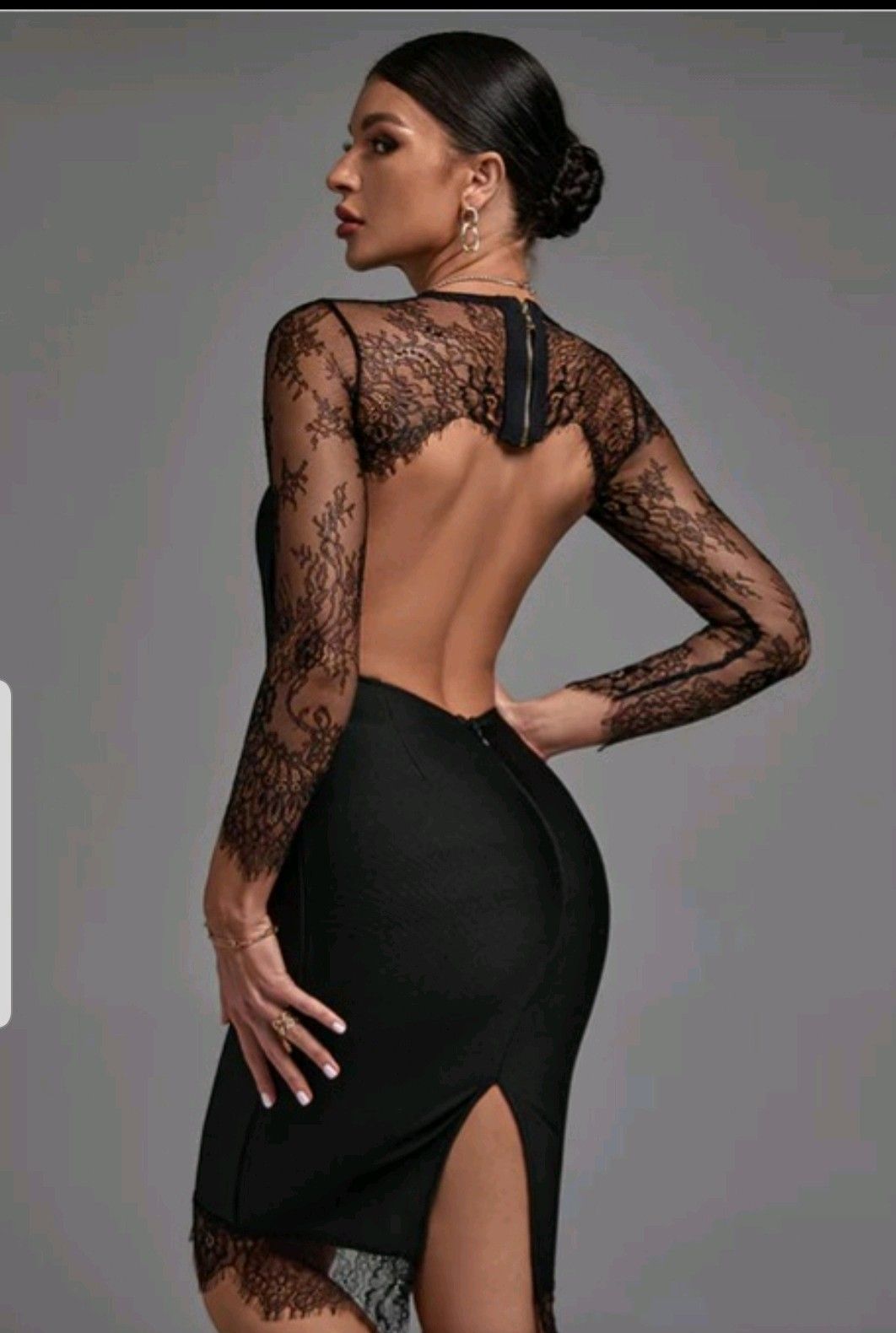 Midi Pencil Bodycon Dress