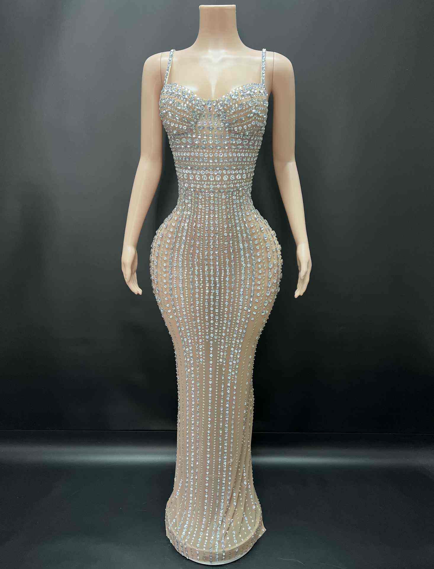 Sequin Mermaid Maxi Dress