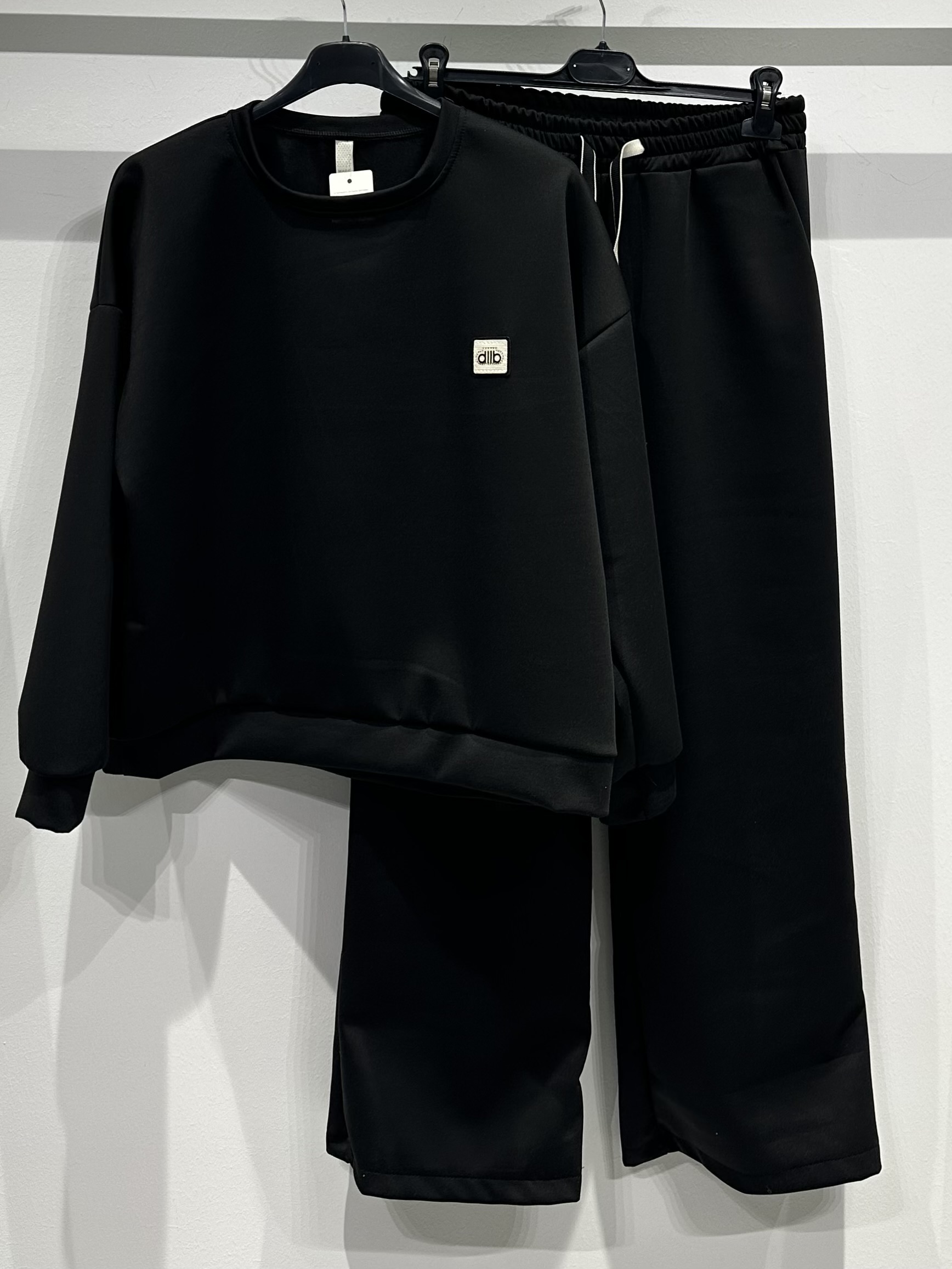 Loose Tracksuit Set with Drawstrings