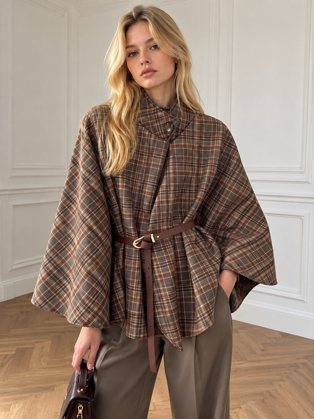 Oversized Belted Coat