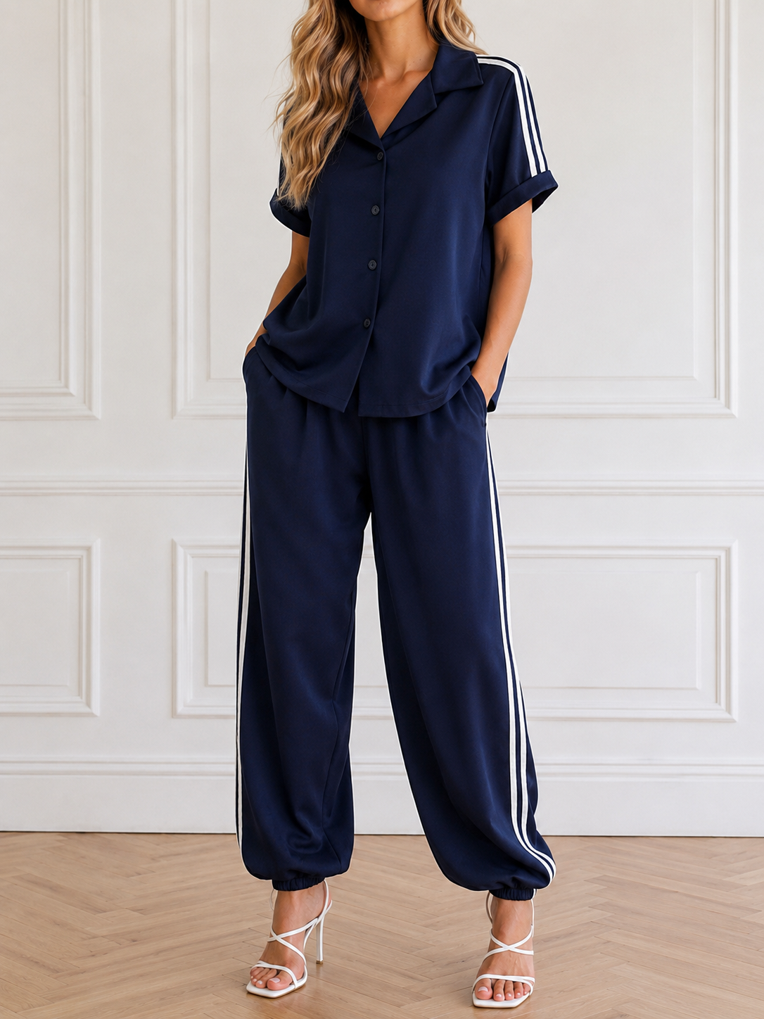 Relaxed Two-Piece Set — Ankle Length