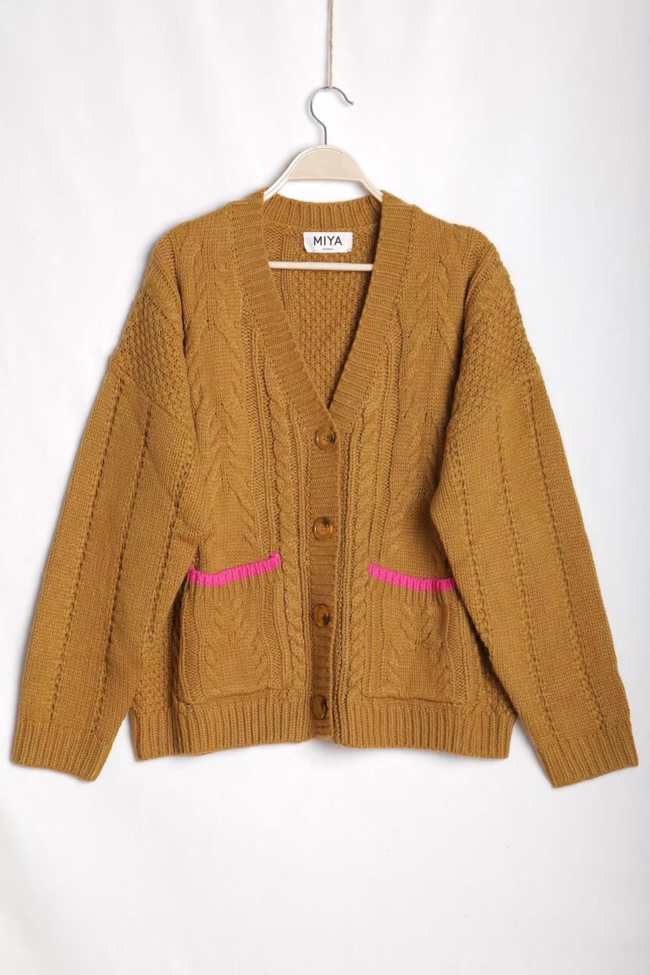 Cable-Knit Cardigan