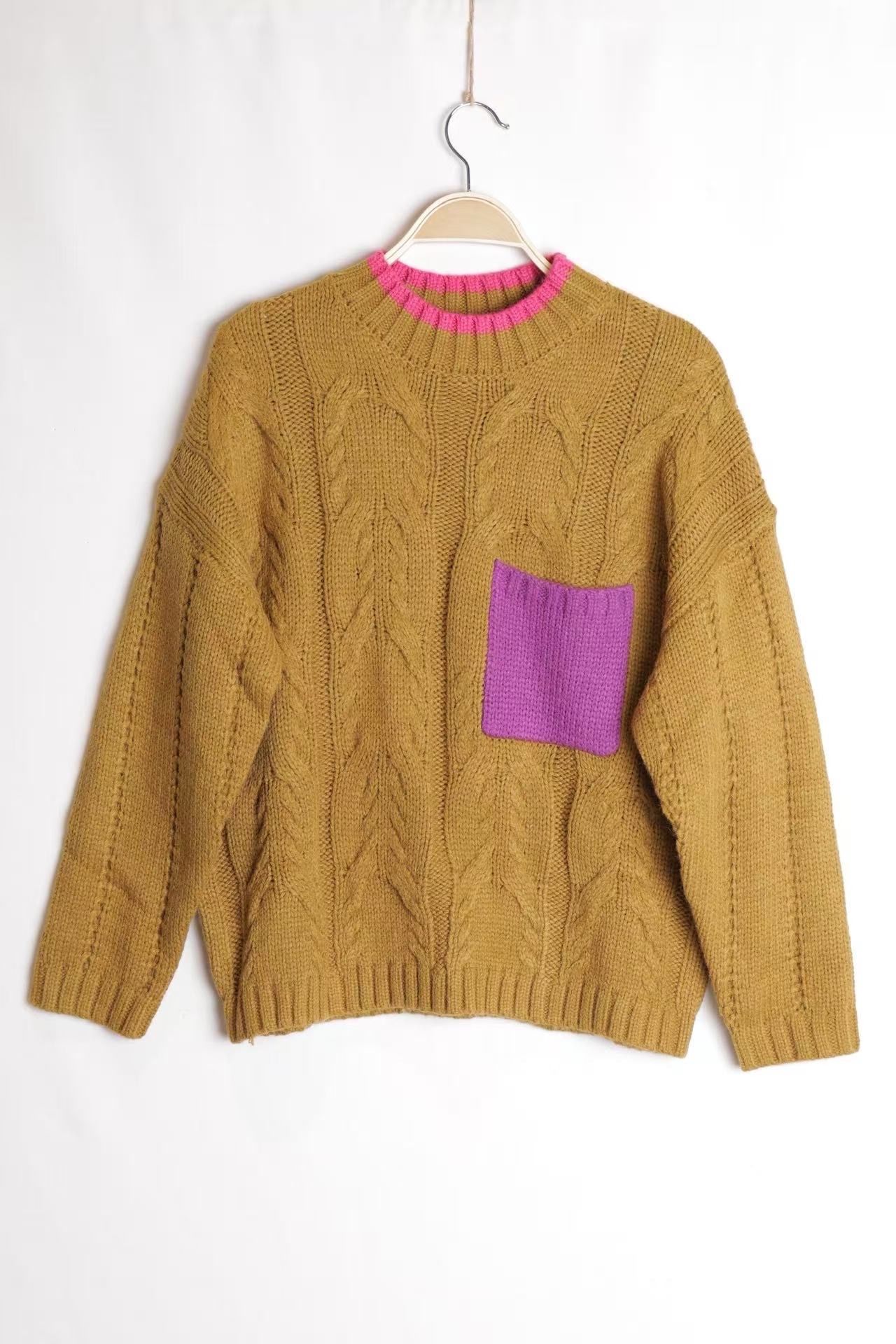 Regular Cable-Knit Sweater