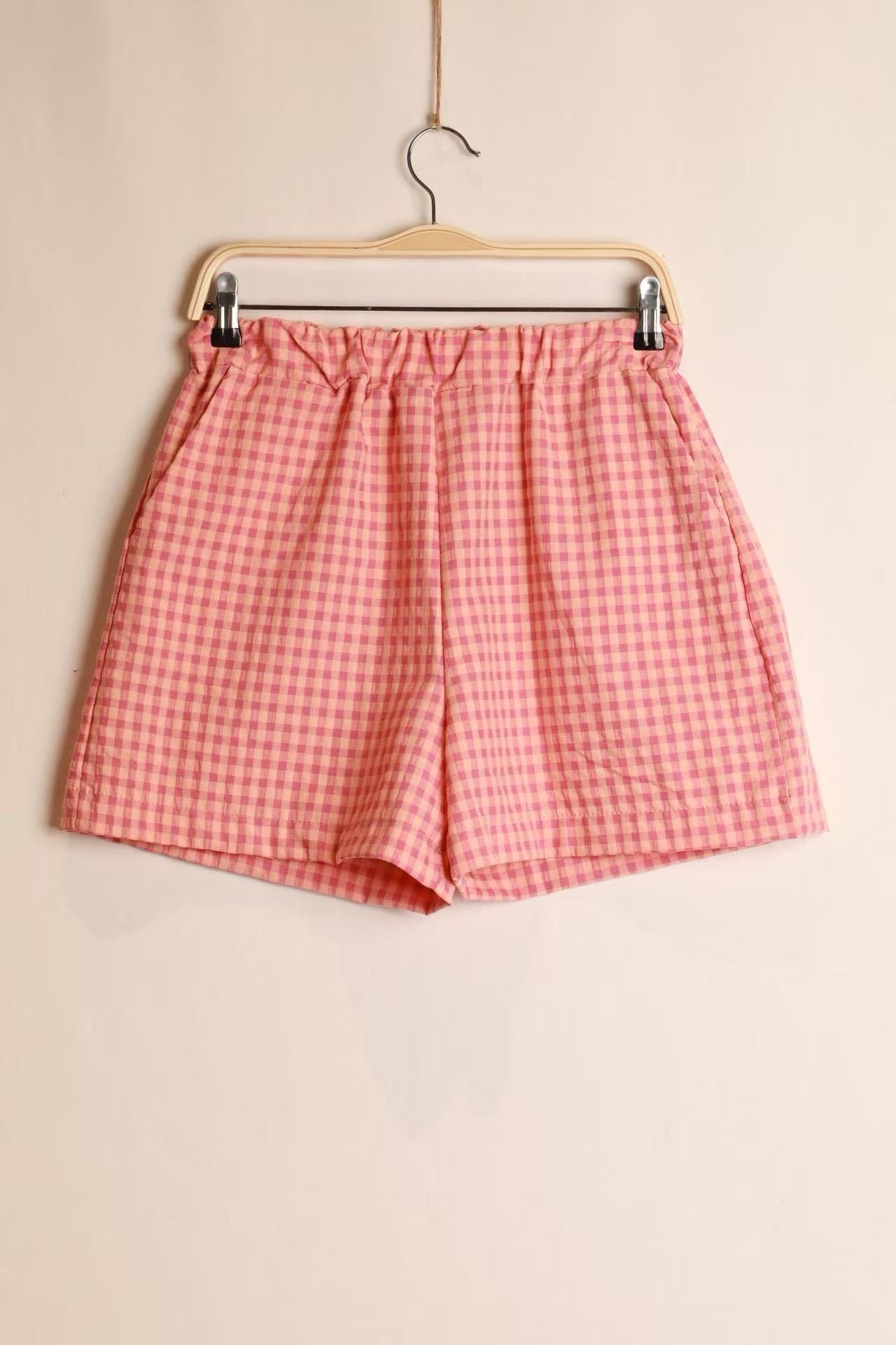 Relaxed Drawstring Cotton Shorts