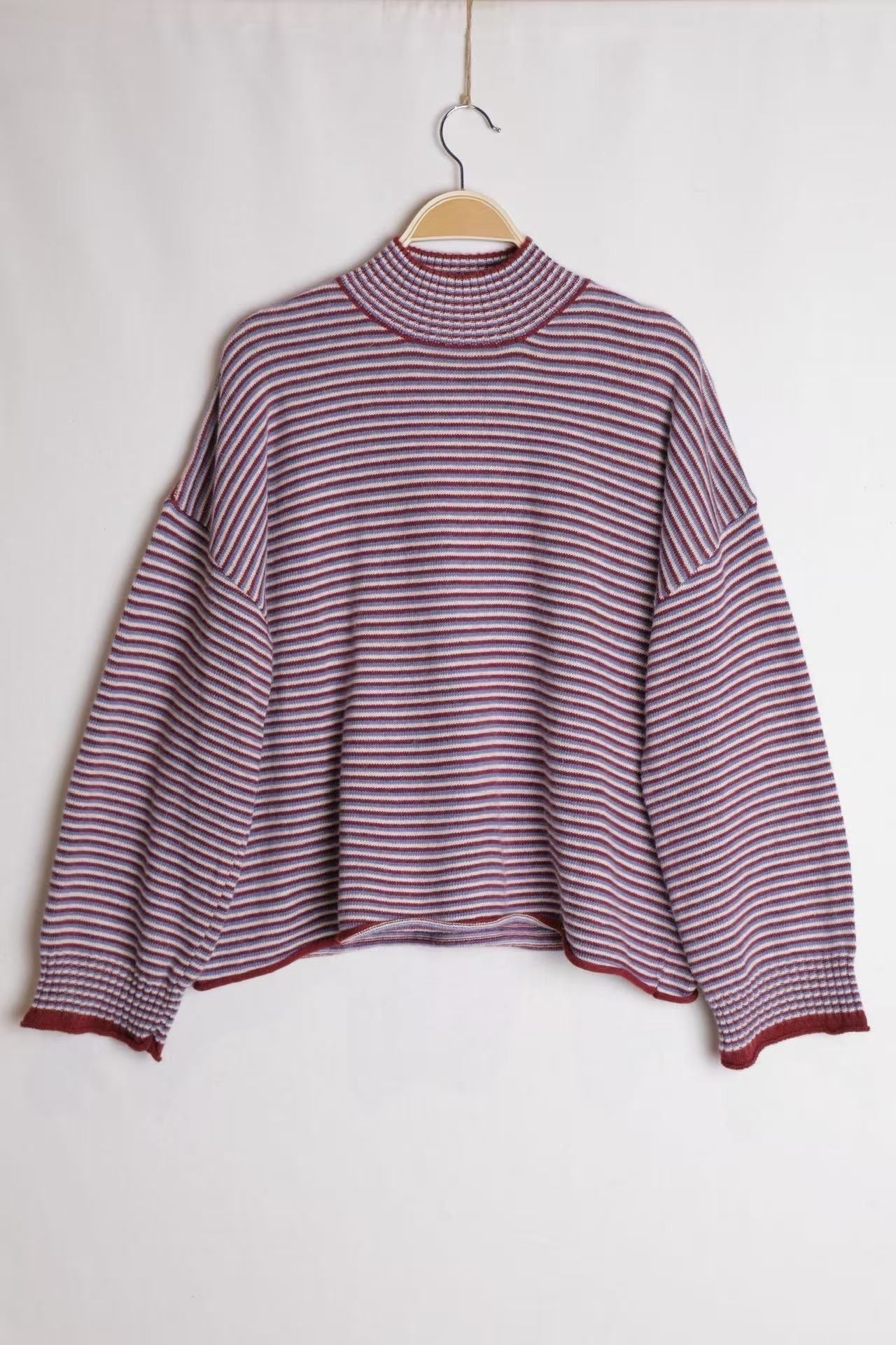 Oversized Striped Sweater