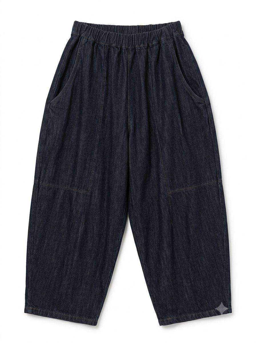 Ankle‑Length Wide Trousers