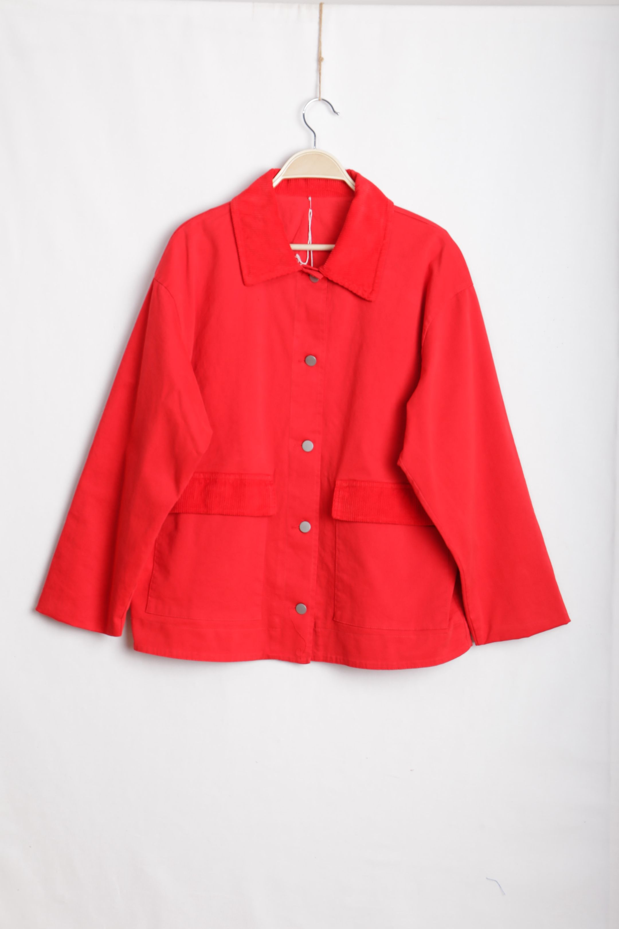 Relaxed Hip-Length Jacket