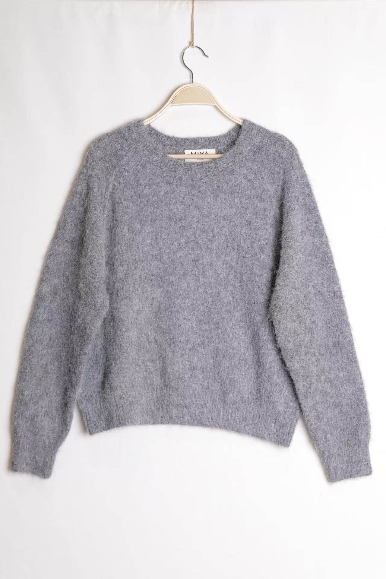 Fluffy Raglan Sweater
