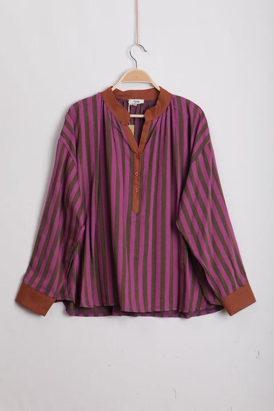 Relaxed Striped Blouse