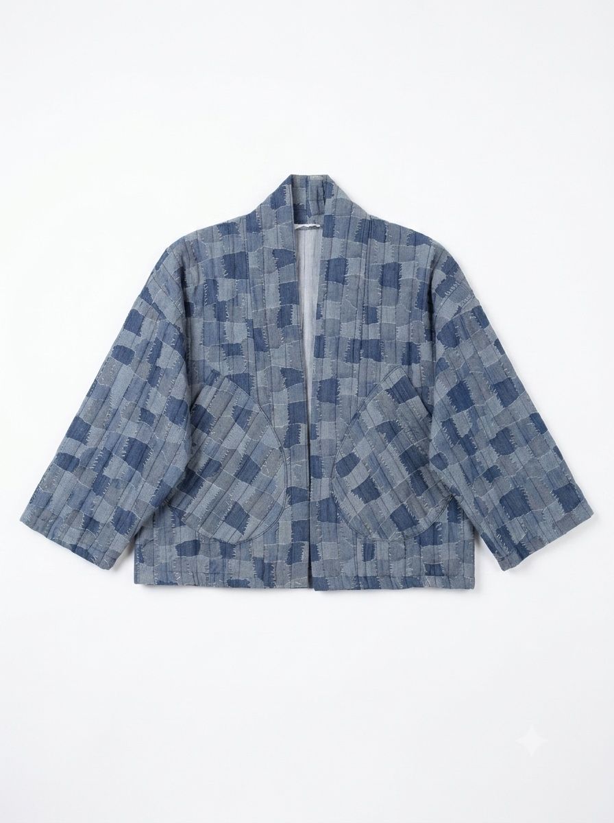 Patchwork Kimono Jacket