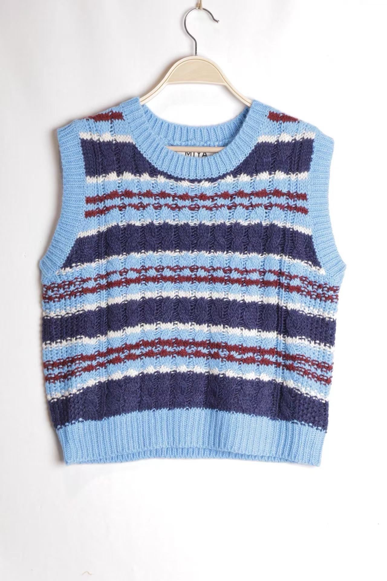 Striped Regular Vest