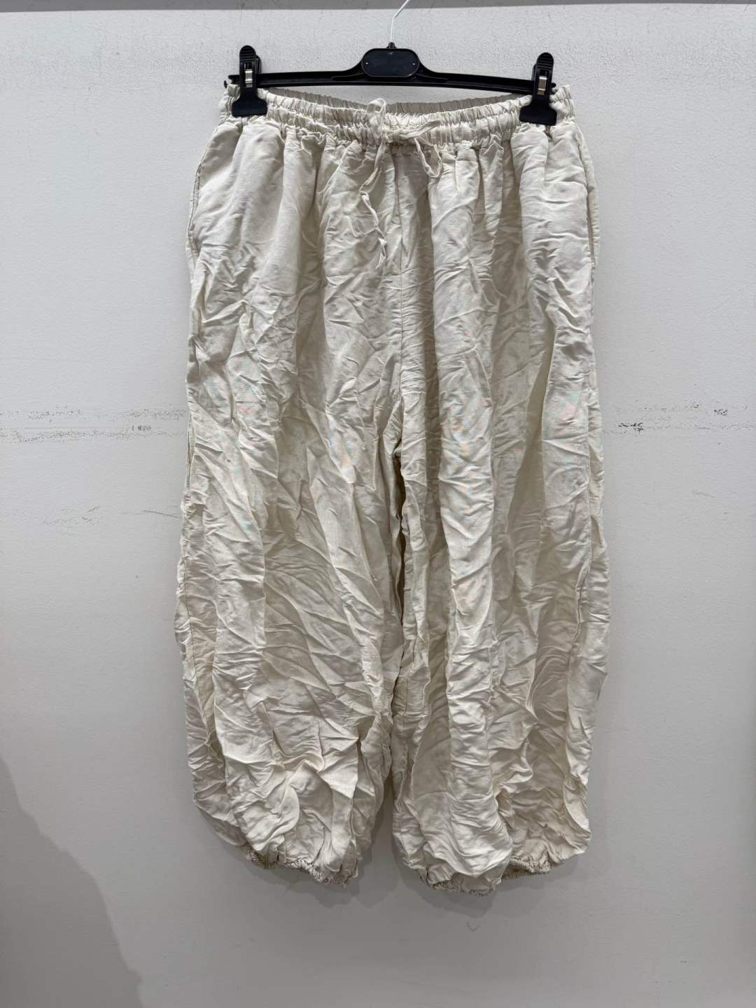 Balloon Trousers with Cuffs