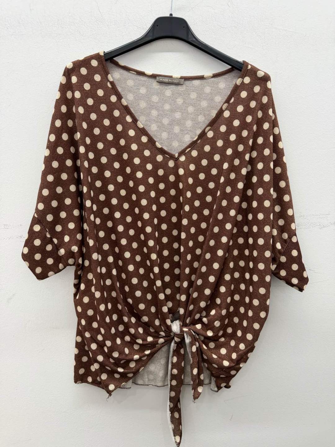 Relaxed Tie-Front Top