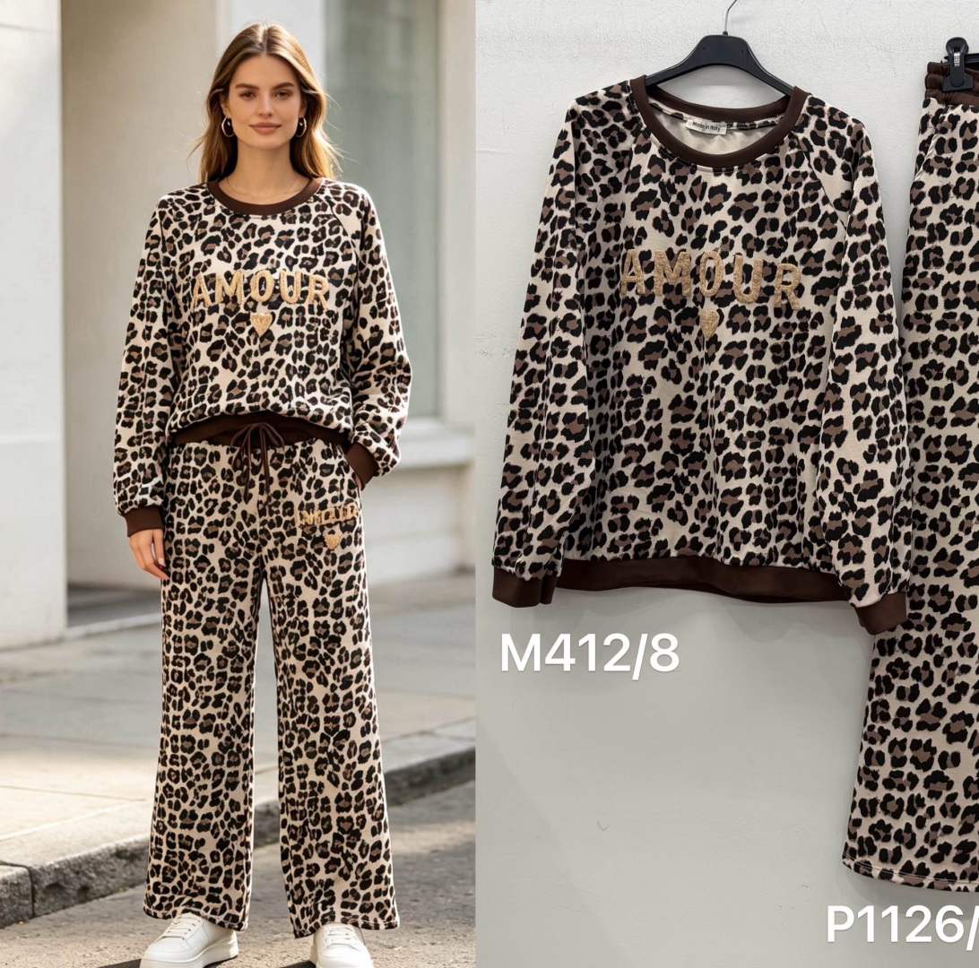 Regular Fit Leopard Sweatshirt