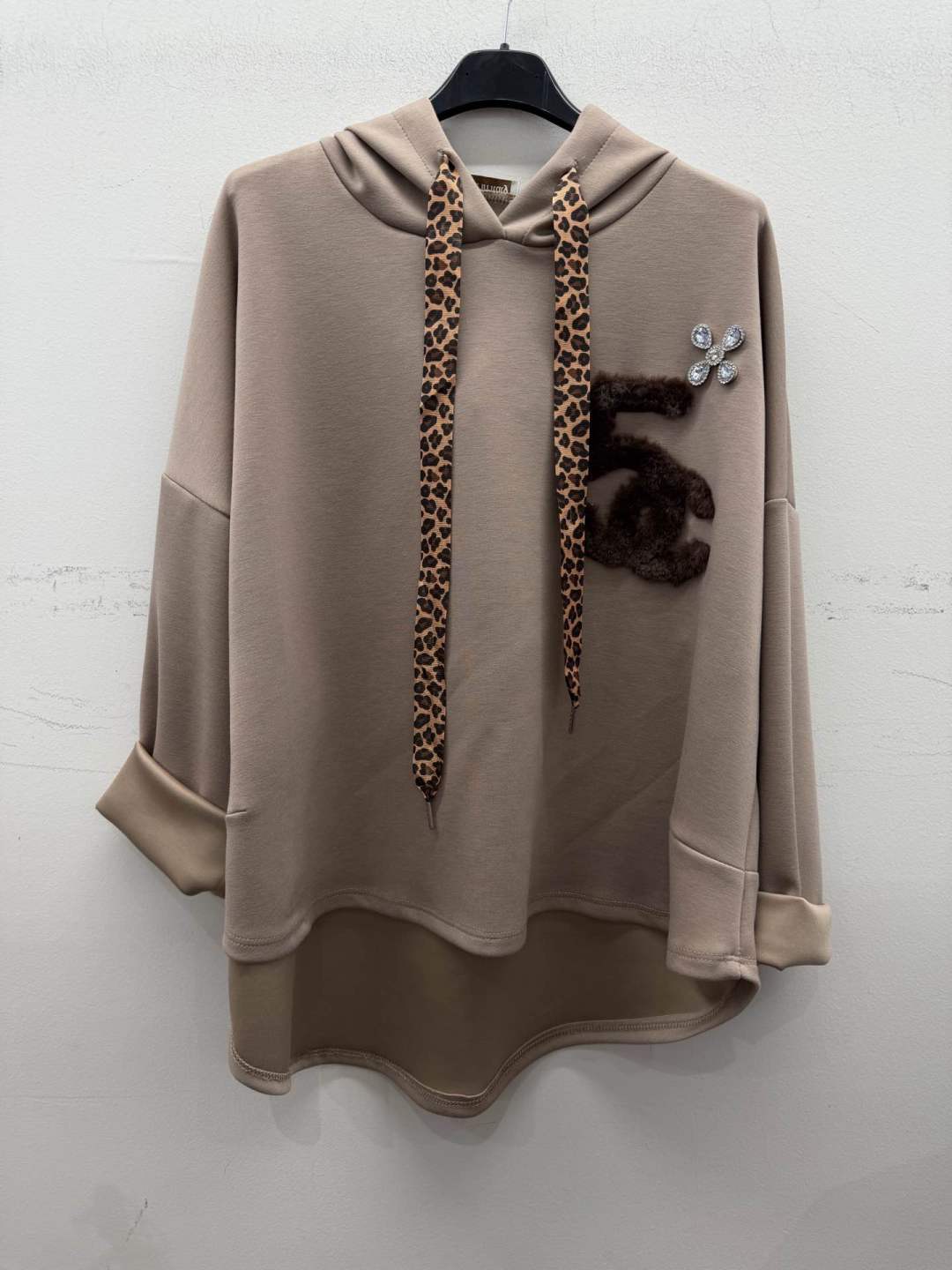 Oversized Hoodie with Hood