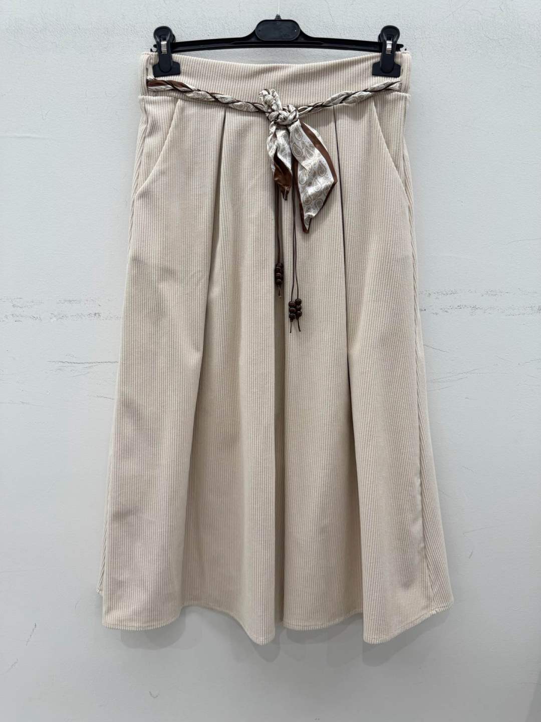 Midi Flared Skirt