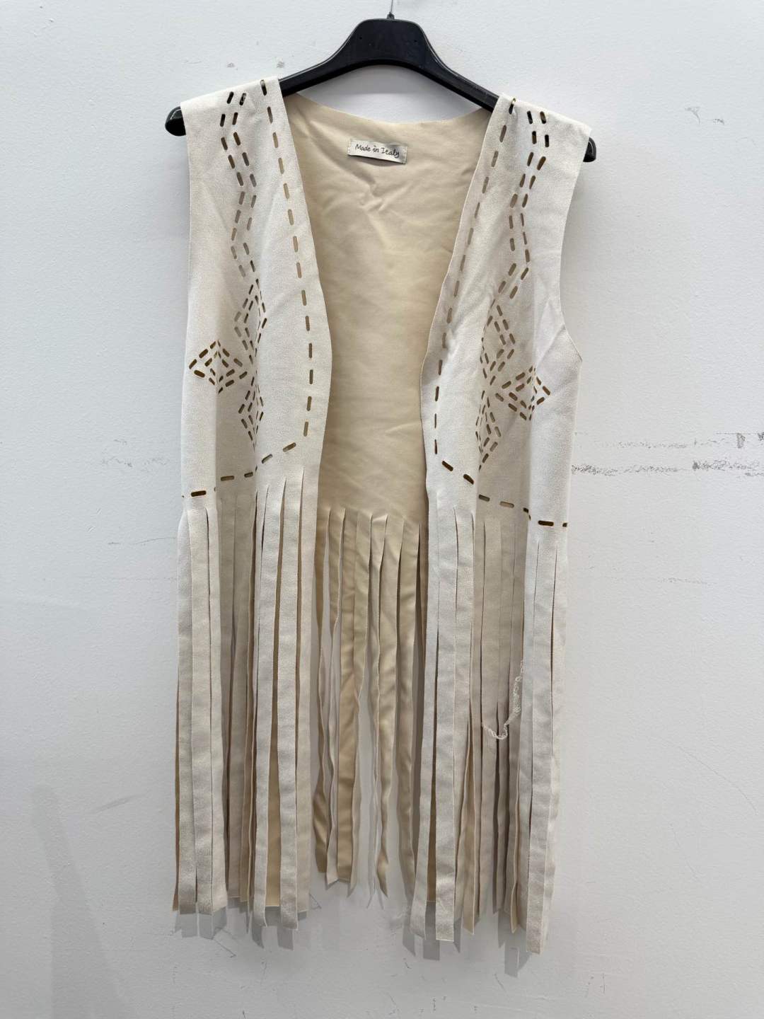 Extended Fringe Vest