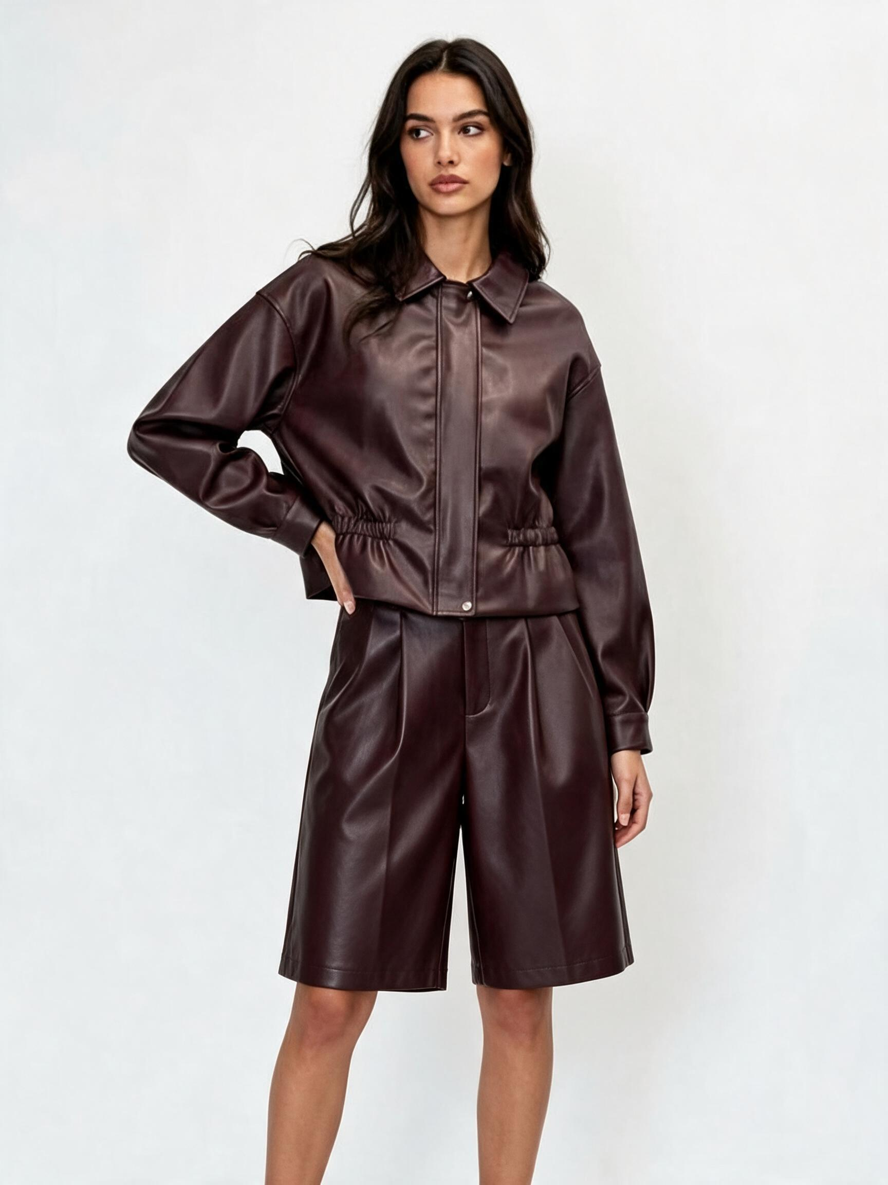 Short Ruched Jacket