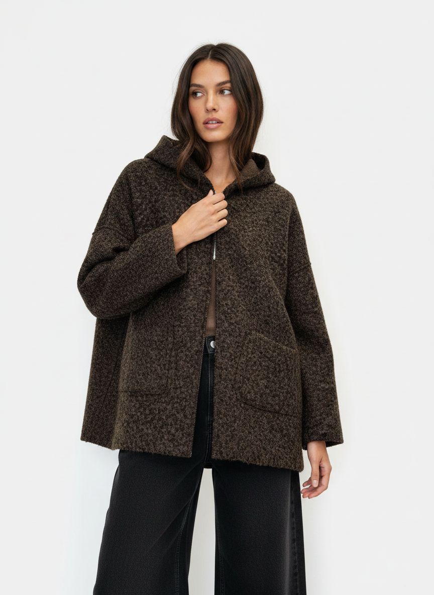 Oversized Hooded Jacket