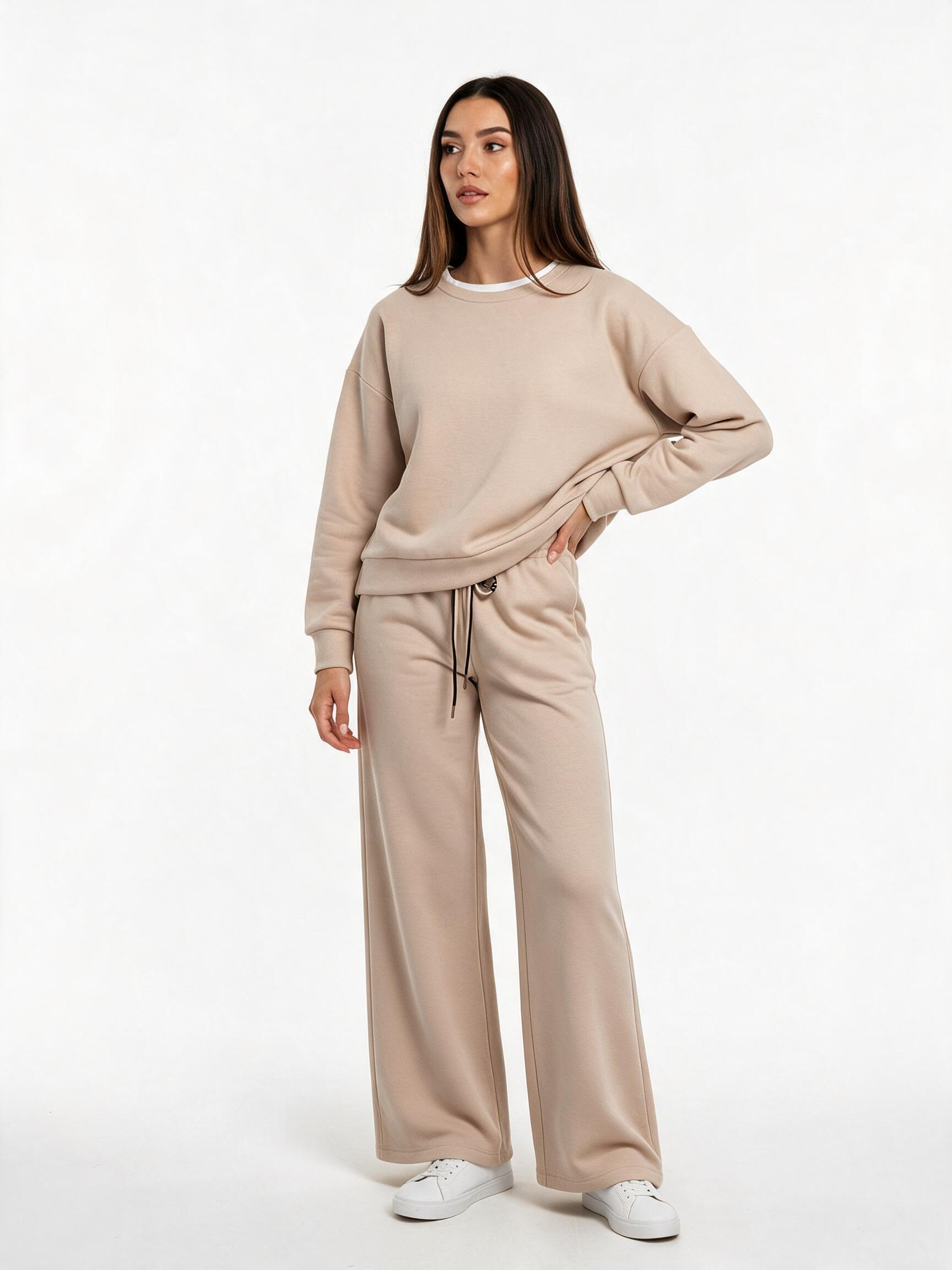 Oversized Set with Drawstrings