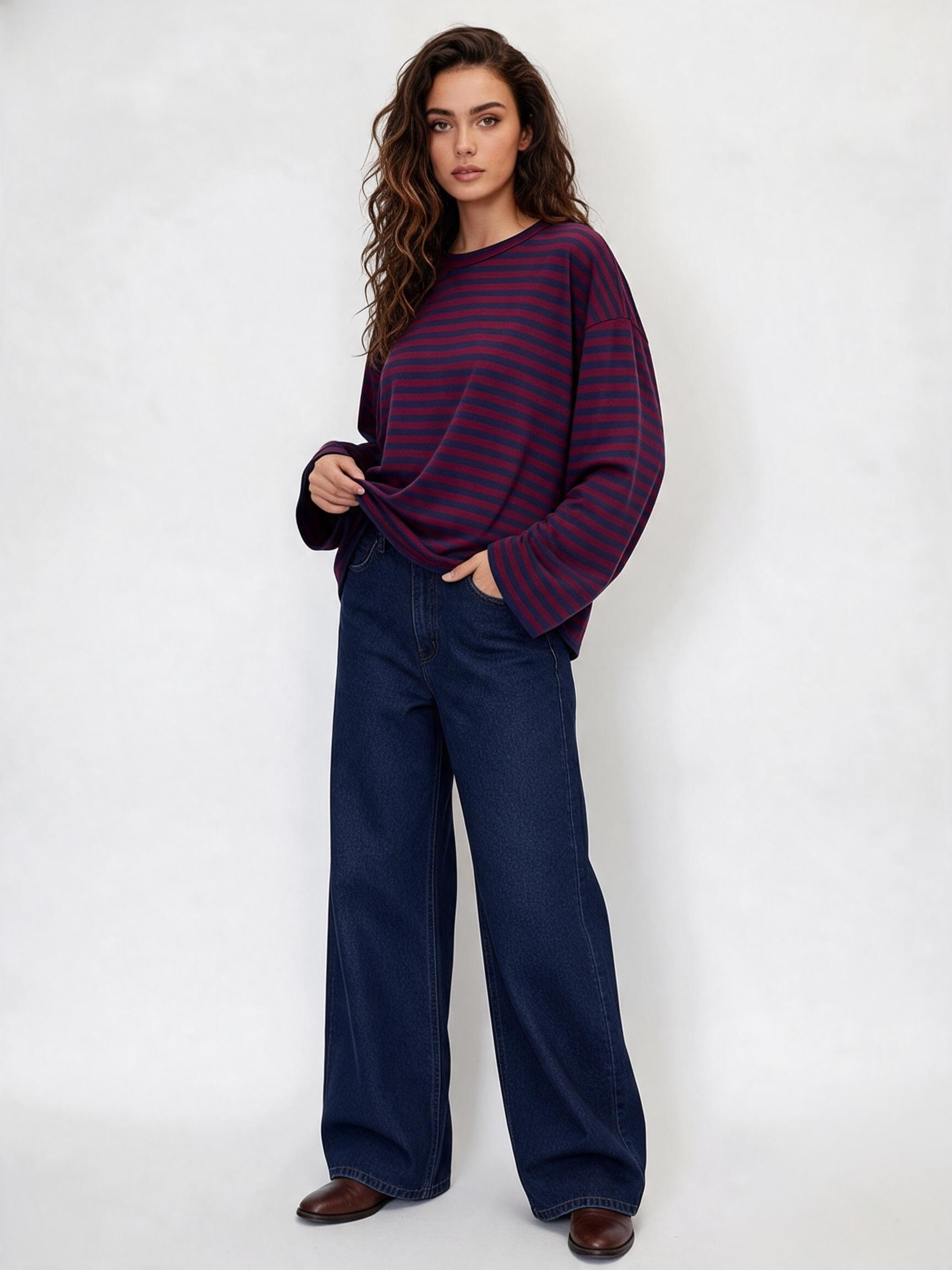 Oversize Long-Sleeve Top
