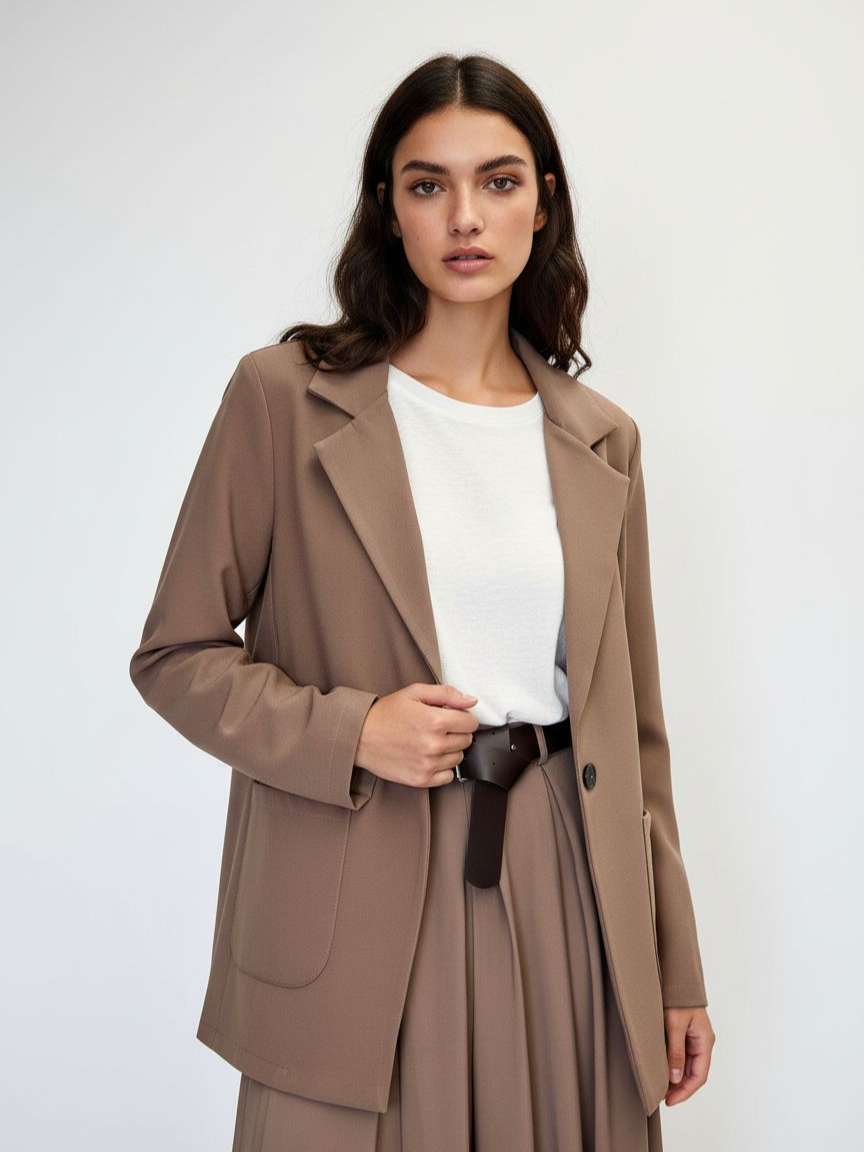 Tailored Longline Blazer