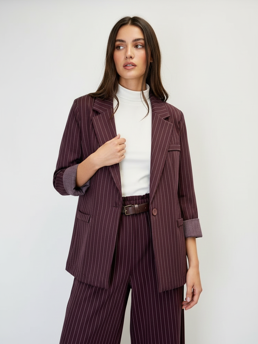 Long Tailored Blazer