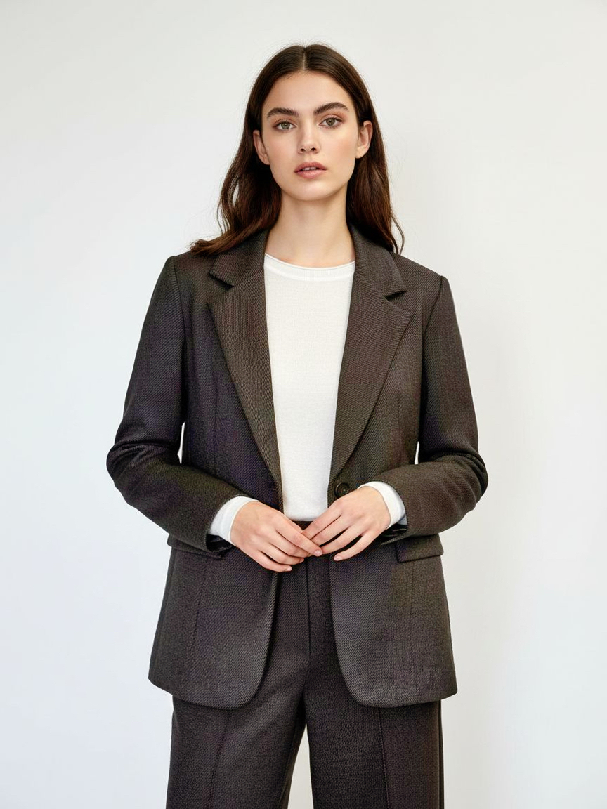 Tailored Blazer with Lapels