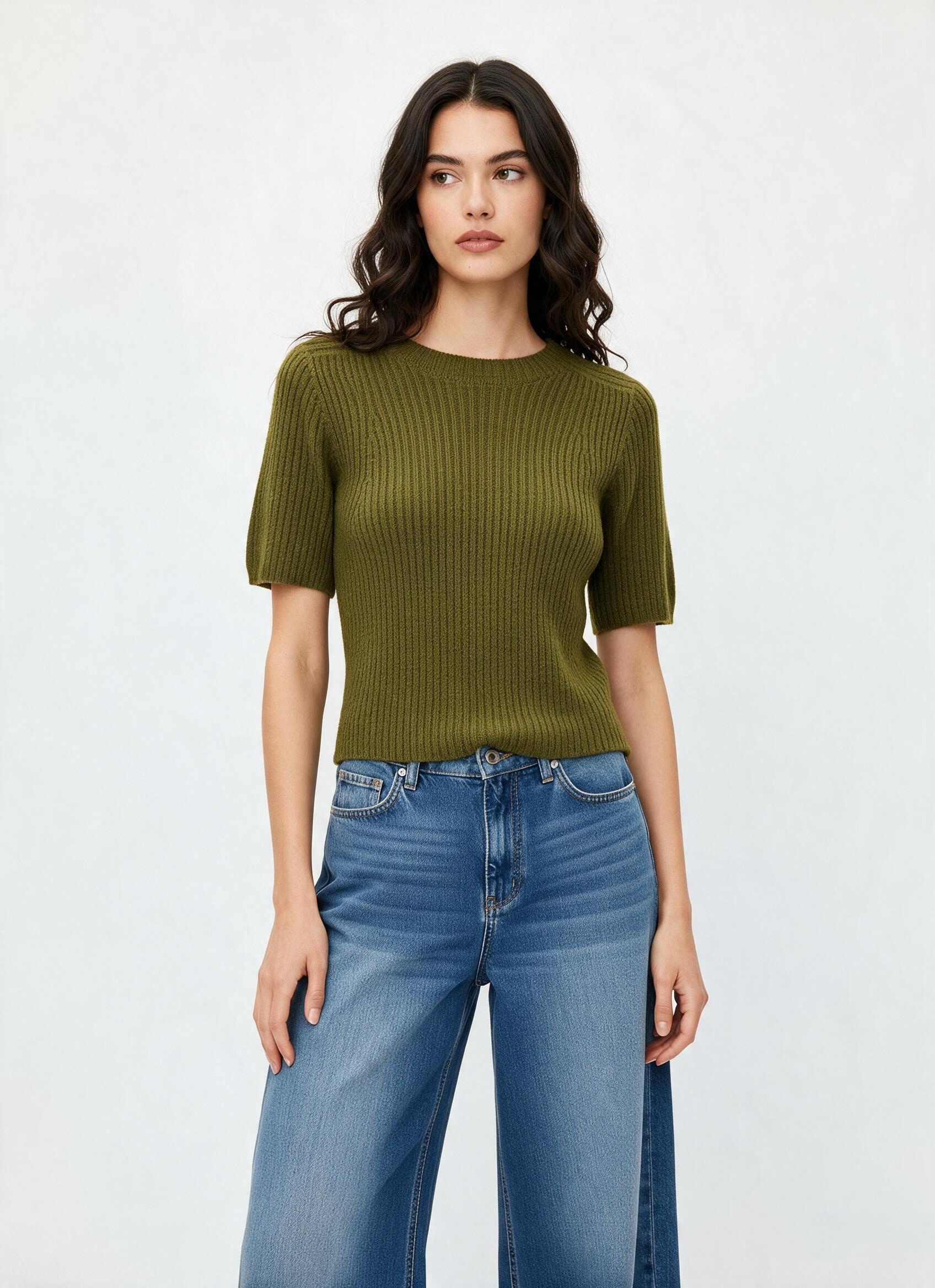Fitted Ribbed Top